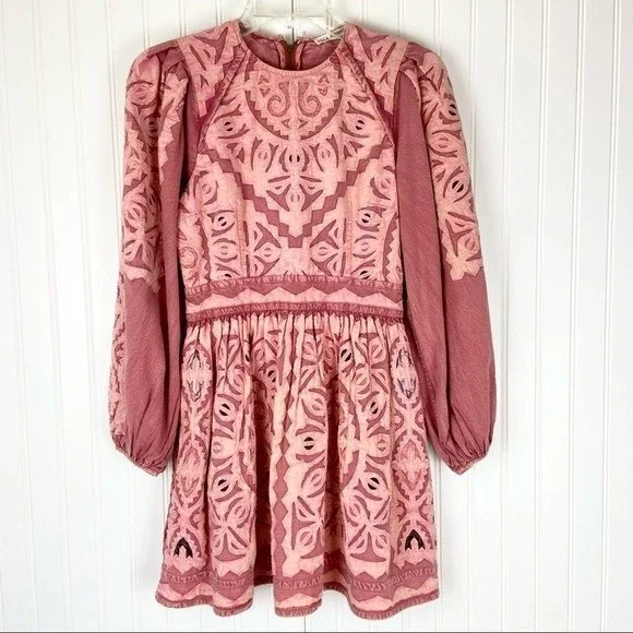 Ulla Johnson Pink Mini Dress - Picture 5 of 8